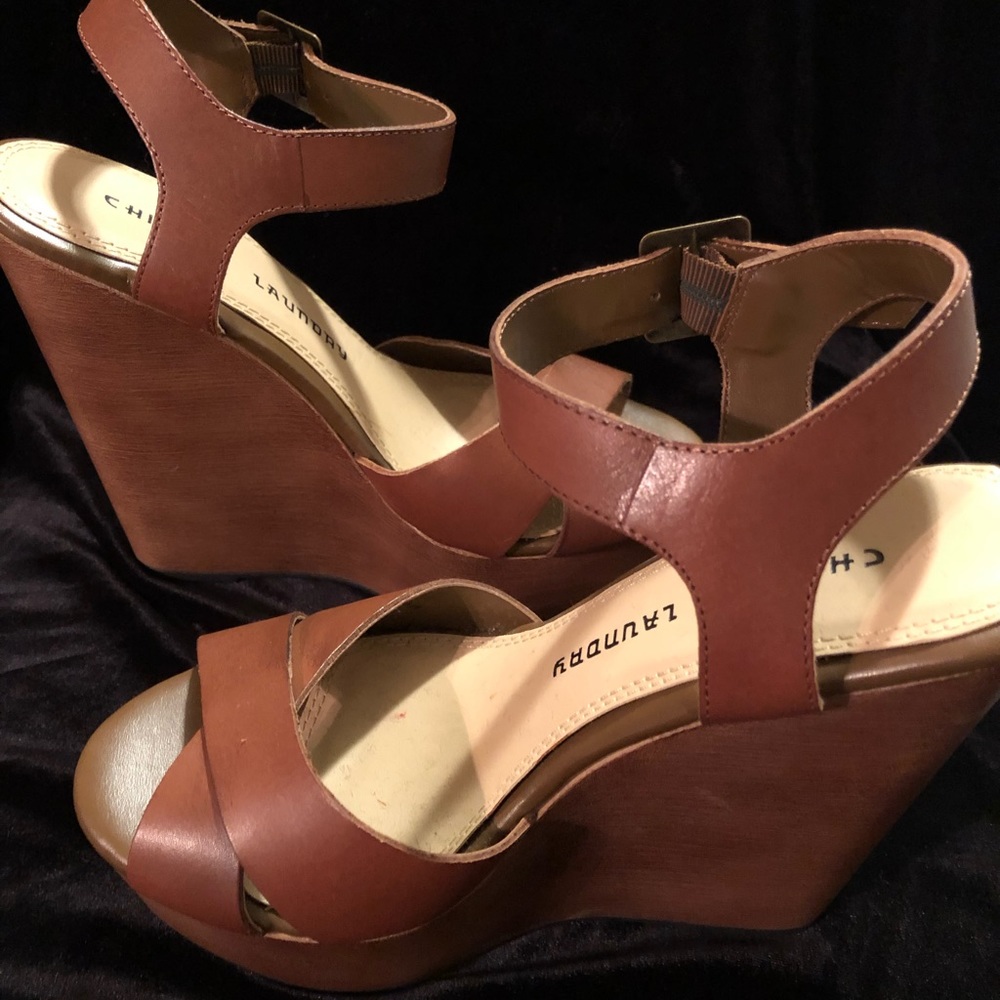 Chinese Laundry wedges.